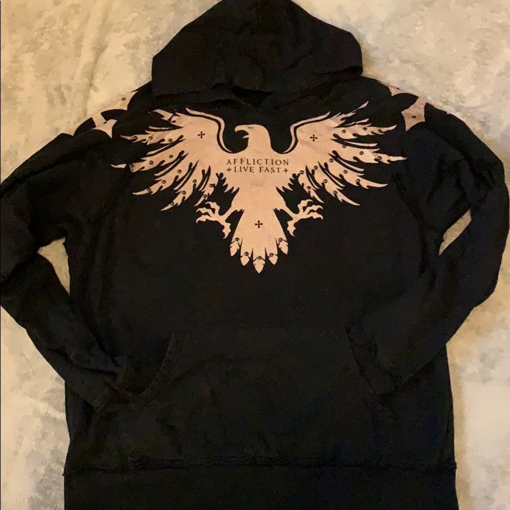 Affliction Women’s Embellished Hoodie